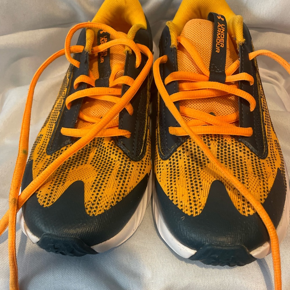 Under Armour Kids Sneakers - Orange and Black